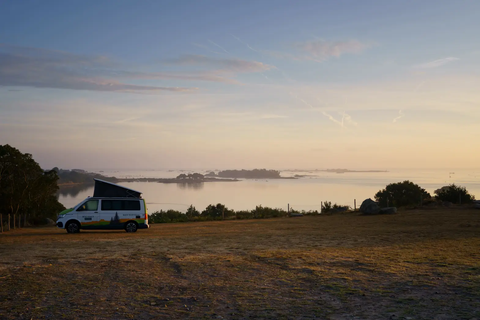 La vue des îles