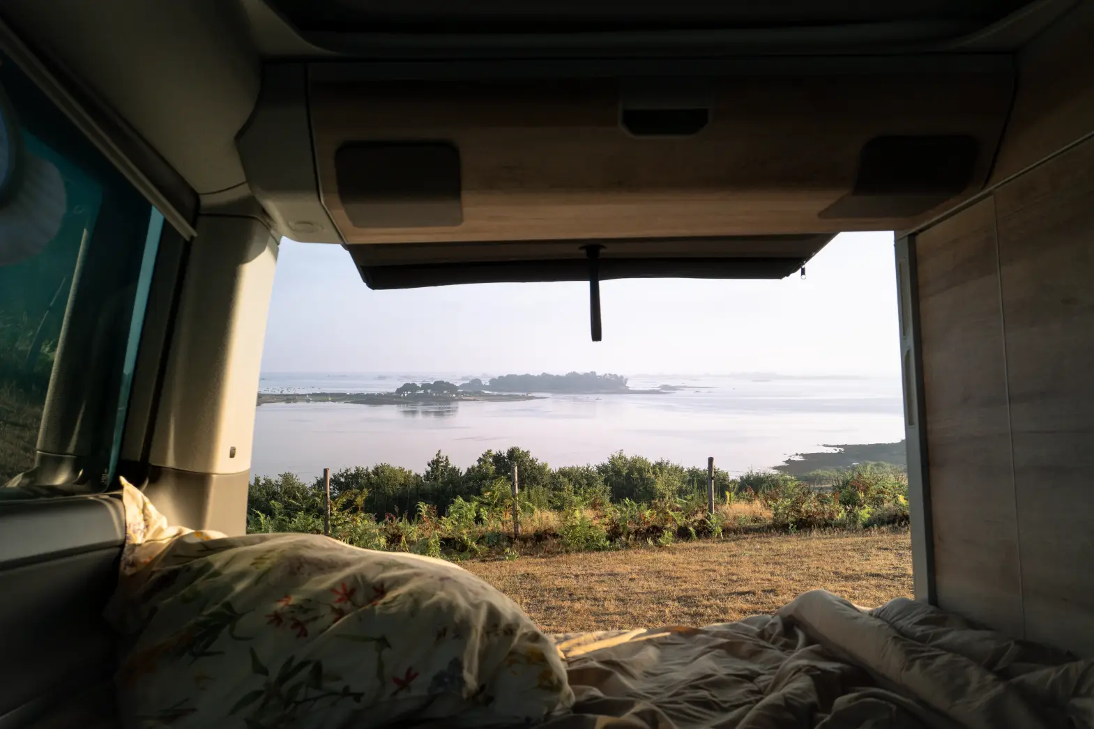La vue des îles