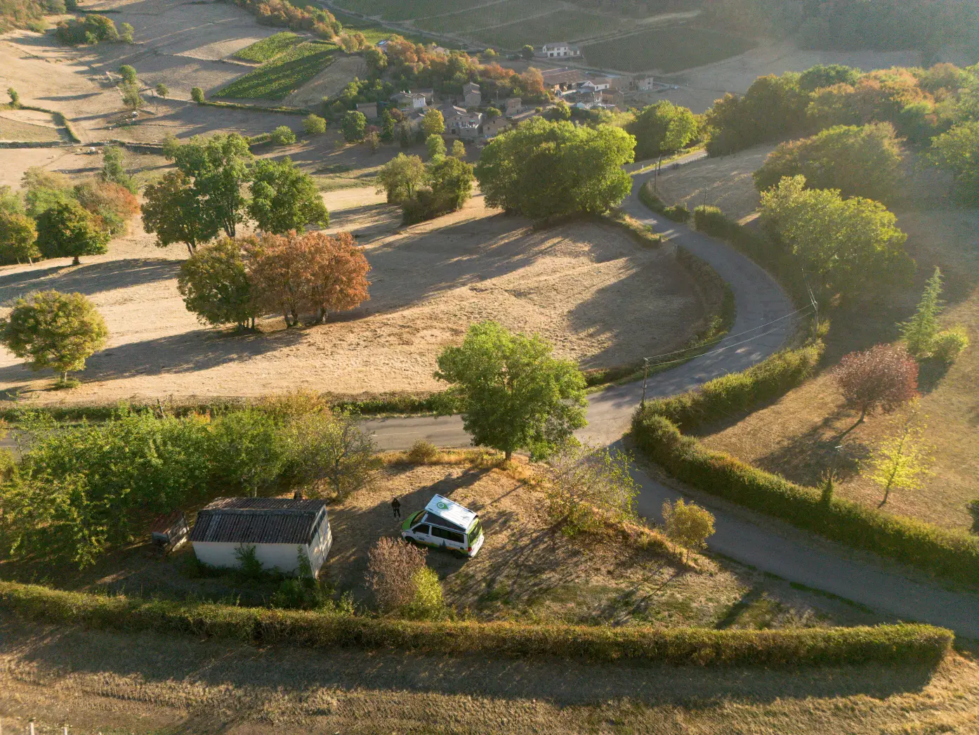 Un clou dans la vigne